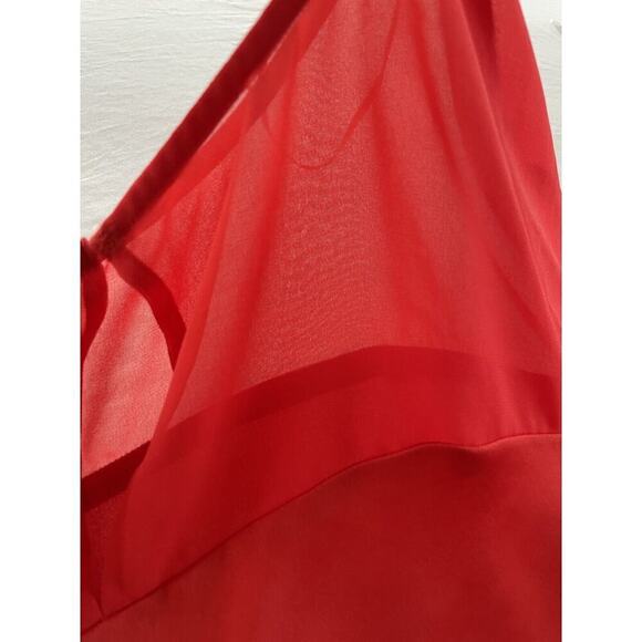 VINCE CAMUTO Women's Blouse Size 1X Polyester Sheer at Top - Picture 11 of 12